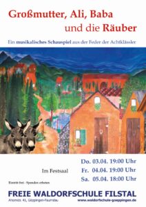 8.-Klass-Spiel - Großmutter, Ali, Baba und die Räuber @ Festsaal