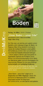 DenkmalKino „Unser Boden. Unser Erbe“ @ Festsaal